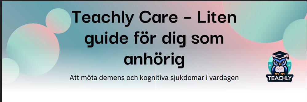 teachly liten guide för dig som är anhörig